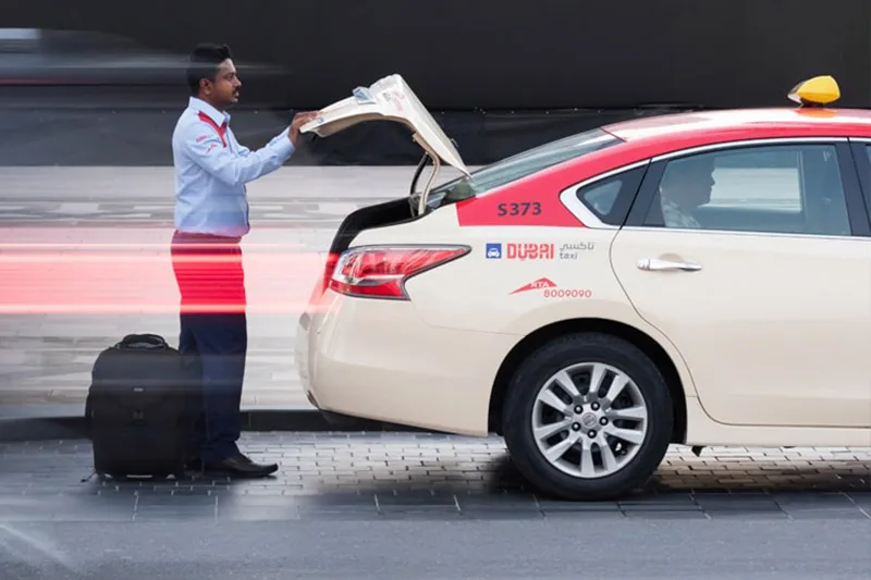 Dubai taxi service