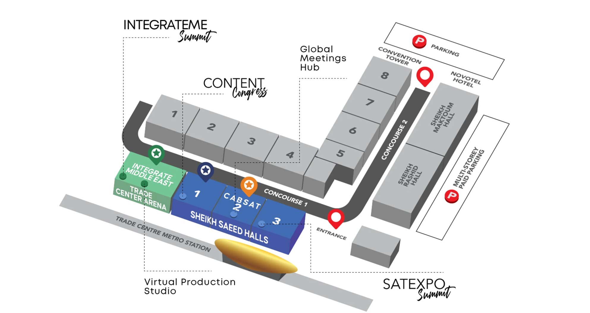 DWTC map